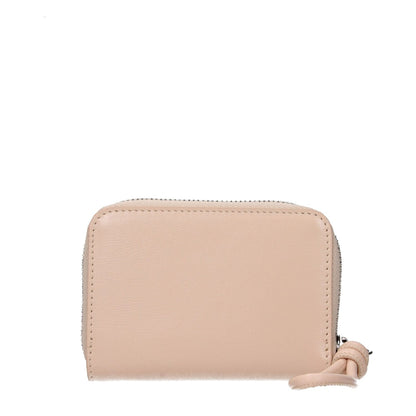 Jil Sander Pink Leather Wallet