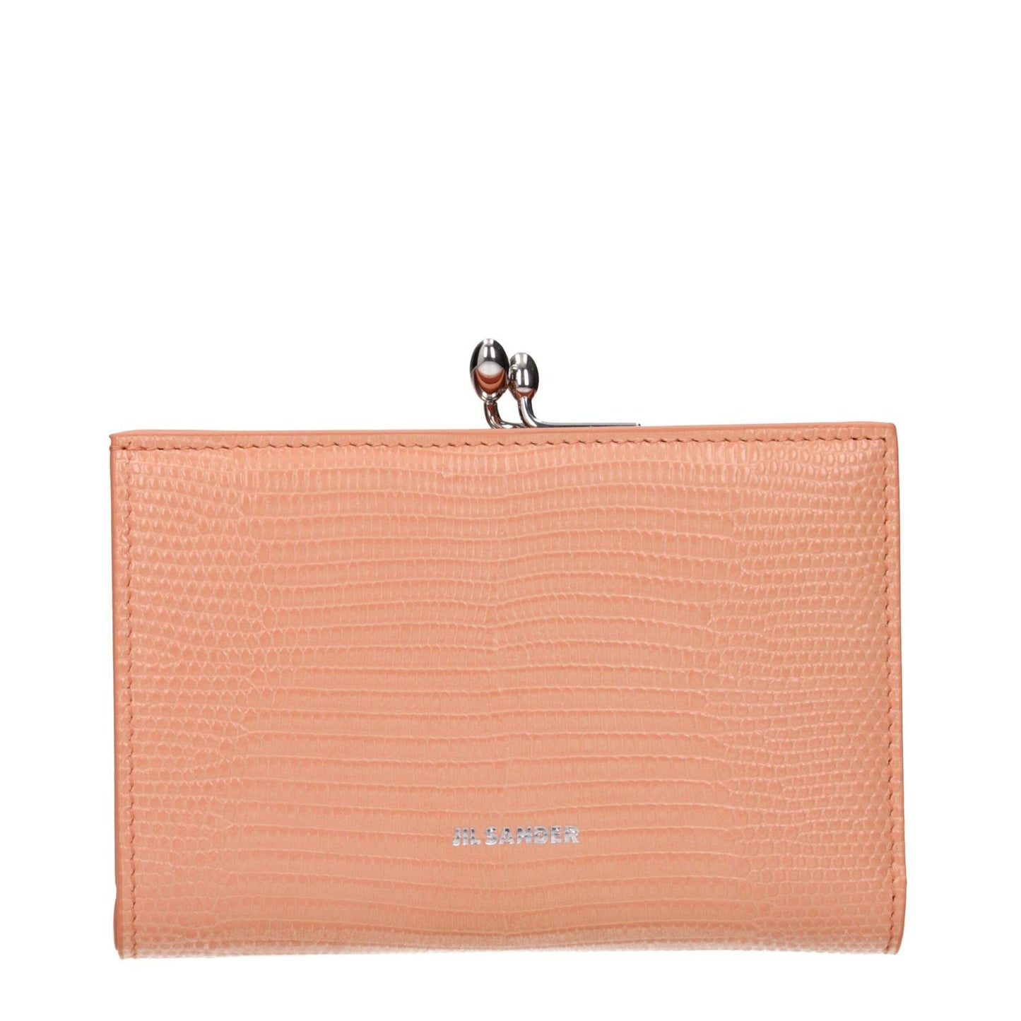 Jil Sander Pink Leather Wallet