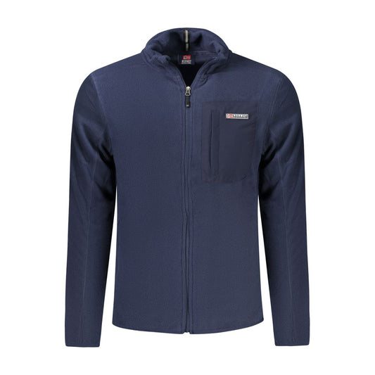 Norway 1963 Blue Polyester Men Sweater