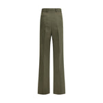 Gucci Boyfriend Trousers with embroidered logo