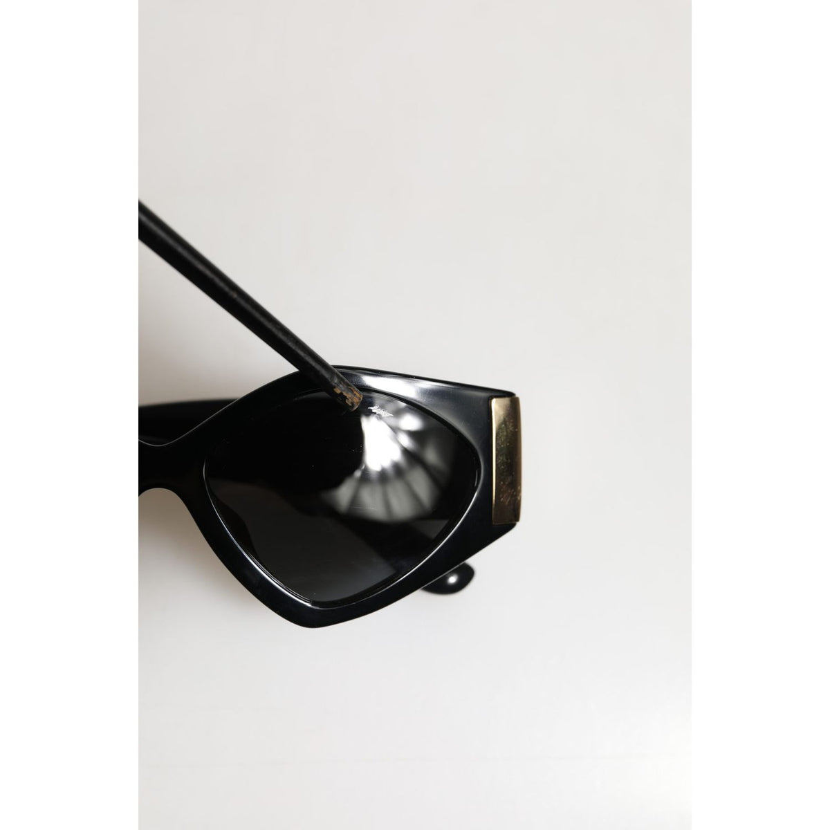 Dolce & Gabbana DG4396 Gray Gradient Black Irregular Frame Sunglasses