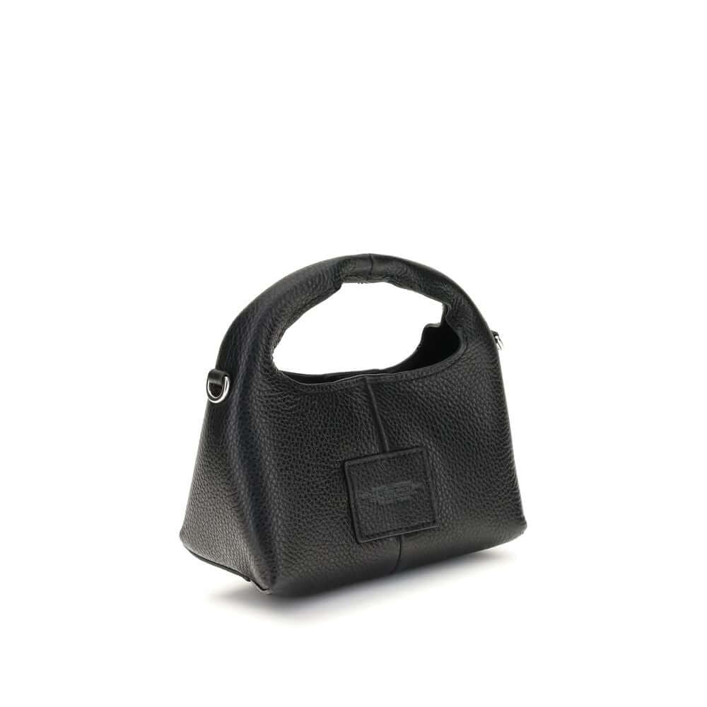 Marc Jacobs Black Calf Leather Bos Taurus Shoulder Bag