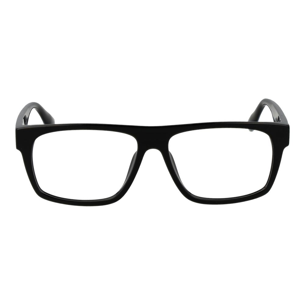 Rectangle BMW Black Plastic Glasses (Frames) for men, full-rim design with black plastic frame and demo lenses, 140 mm frame width.