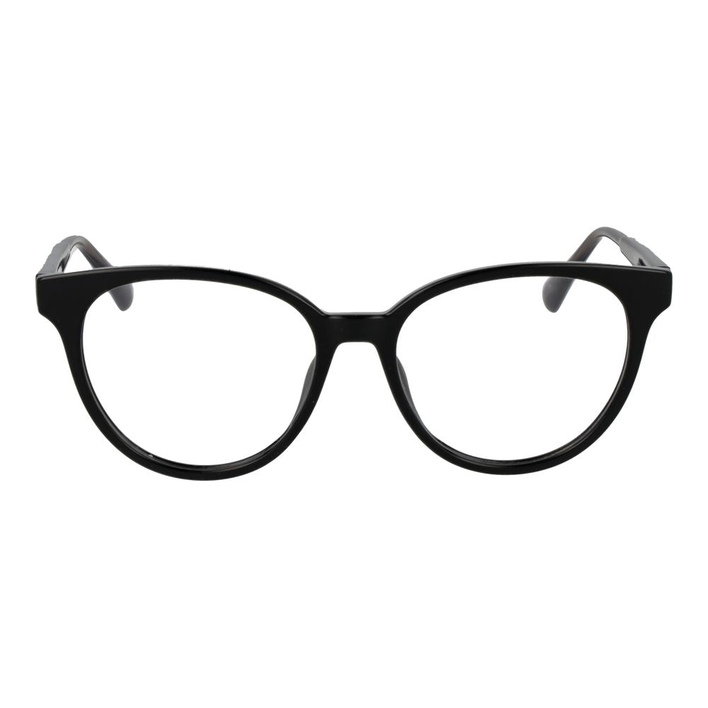 Max & Co Black Plastic Glasses (Frames) for women in full-rim Panto style with demo lenses.