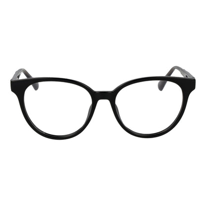 Max & Co Black Plastic Glasses (Frames) for women in full-rim Panto style with demo lenses.