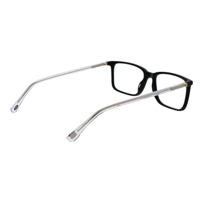Land Rover Black Acetate Glasses (Frames), full-rim style with black acetate frame, size 57-17-150, for men’s fashion and eyewear.