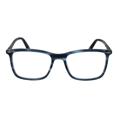 Men's rectangle Land Rover Blue Acetate & Metal Glasses (Frames) with full-rim style, demo lenses, and spring hinge.