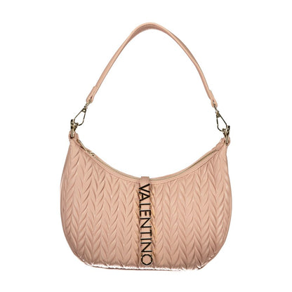 Mario Valentino Rosa Polyurethane Women's Shoulder Bag