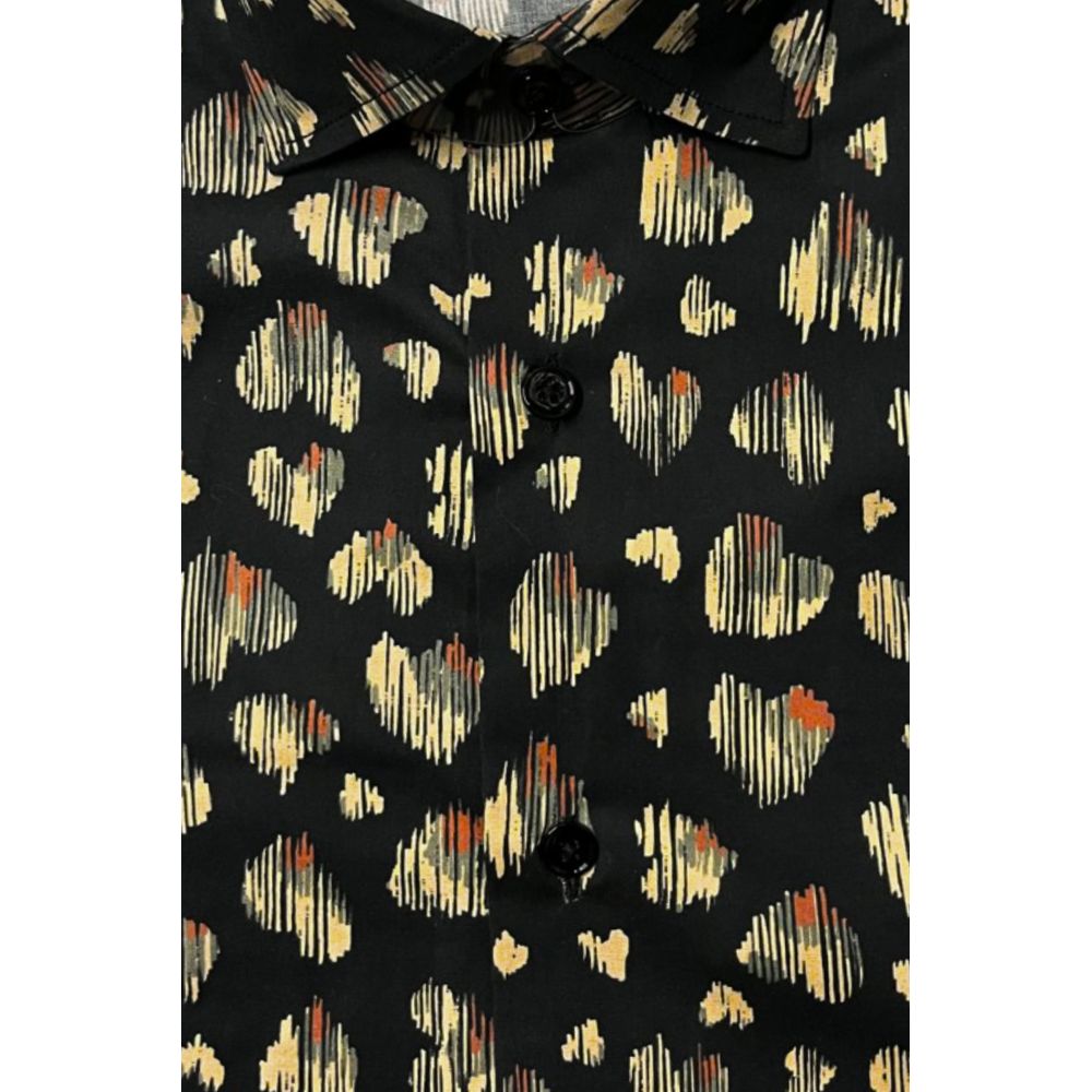 Bagutta Multicolor Cotton Men Shirt 1728,4XL,67345744032,Bagutta,Clothing,IT44 | XS,L,M,Men,Multicolor,New with tags,Pattern - Shirts - Clothing,S,Shirts - Clothing,XL,XS,XXL