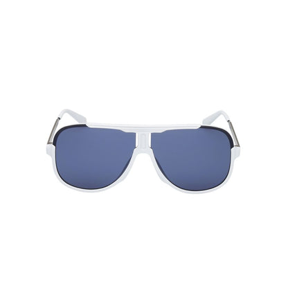 Guess White Resin Sunglasses 1728,67434610848,Accessories,Glasses and Sunglasses - Accessories,Guess,Men,New with tags,Sunglasses - Glasses and Sunglasses - Accessories,White