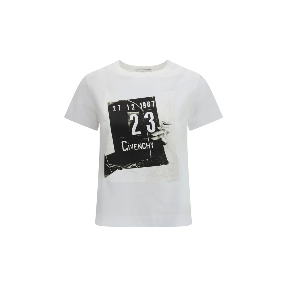 Givenchy White Cotton T-Shirt 1728,72470364320,Clothing,Givenchy,L,M,New with tags,S,T-Shirts - Clothing,White,Women