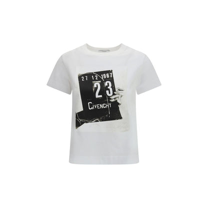 Givenchy White Cotton T-Shirt 1728,72470364320,Clothing,Givenchy,L,M,New with tags,S,T-Shirts - Clothing,White,Women