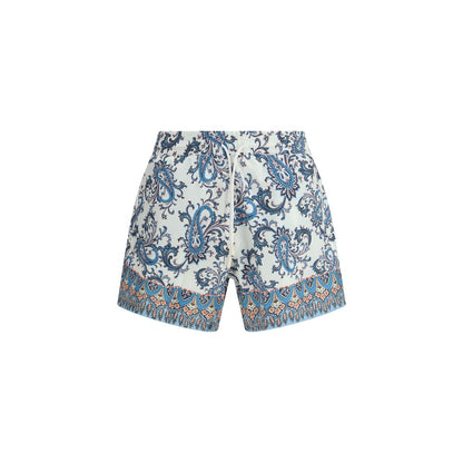Etro Multicolor Polyester Short And Mini Shorts 1728,72470364320,Clothing,Etro,L,M,Men,Multicolor,New with tags,S,Short and Mini - Shorts - Clothing,Shorts - Clothing,XL