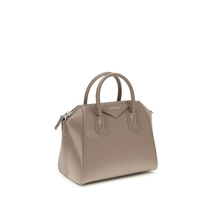 Givenchy Gray Calf Leather Bos Taurus Shoulder Bag
