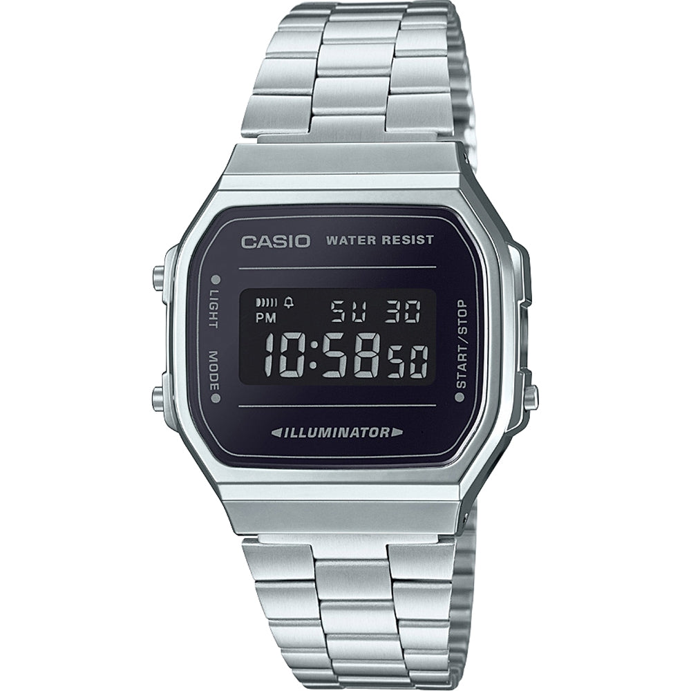 CASIO VINTAGE Mod. ICONIC - BLACK A168WEM-1EF