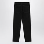 AGOLDE Black jeans in regenerated denim
