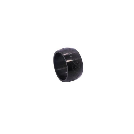 AN JEWELS JEWELRY Mod. AA.R260BBK-11 black ring with engraved details