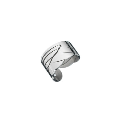 Modern silver ring from AN JEWELS JEWELRY Mod. AL.RFY01S-8 with sleek design
