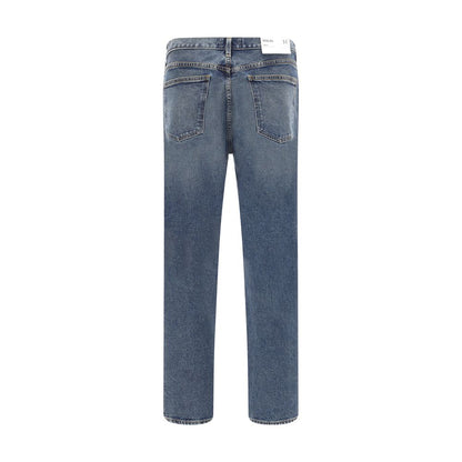 Agolde Blue Cotton Skinny Jeans