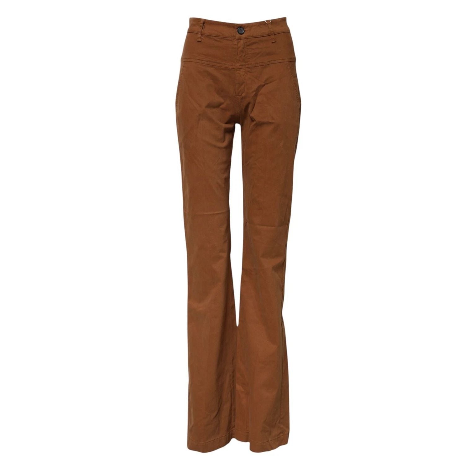 Aniye By Brown High Waisted Flared Cut Pants