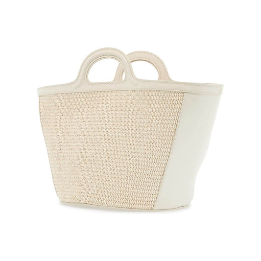 Marni beige cotton and nylon handbag with woven design
