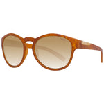 Unisex sunglasses BOLLE MOD. 12598 ROOKE 54 with brown frame and gradient lenses.