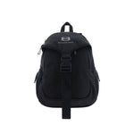Balenciaga Unity Backpack with top handle, adjustable straps, front flap buckle, and brand monogram, AW25 season, made in Italy.
