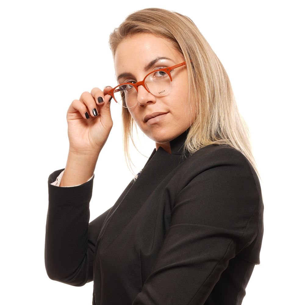 Bally Brown Plastic Glasses (Frames) Bally