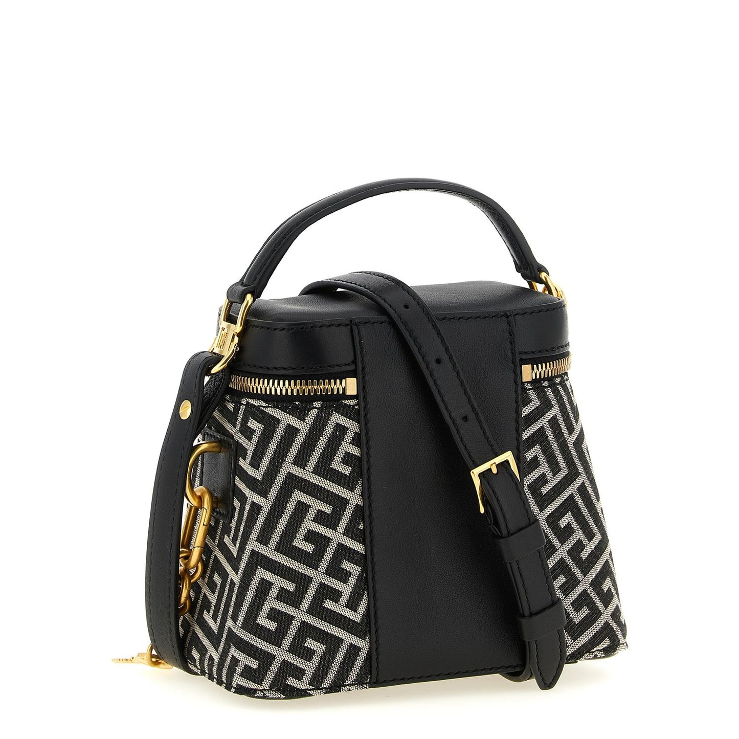 Balmain Bicolor Polyester Handbag