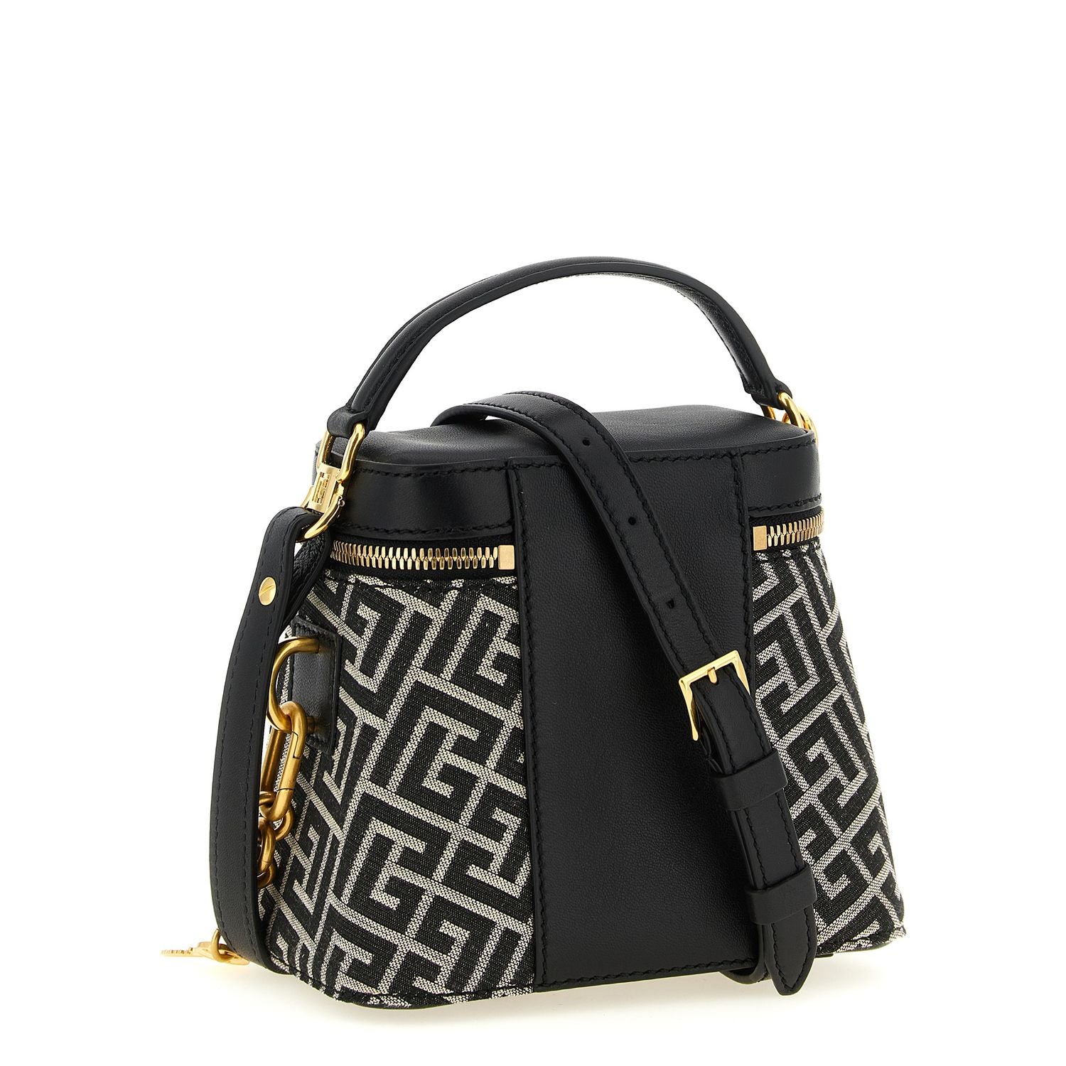 Balmain Bicolor Polyester Handbag