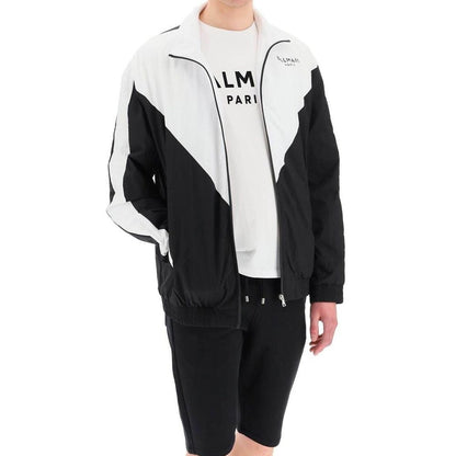 Balmain Black Polyamide Shell Jacket 1728,75611013280,Balmain,Black,Clothing,IT50 | L,Jackets & Coats - Clothing,Men,New with tags,Shell Jackets - Jackets & Coats - Clothing
