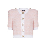Balmain Cropped cardigan Topwear
