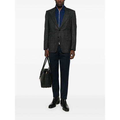 Brunello Cucinelli Cashmere zip-up sweatshirt Topwear