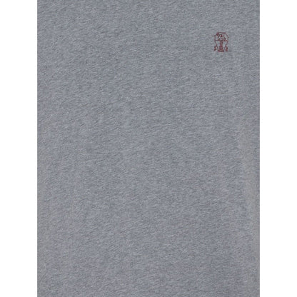 Brunello Cucinelli T-shirts and Polos Grey