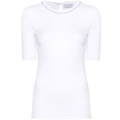 Brunello Cucinelli T-shirts and Polos White