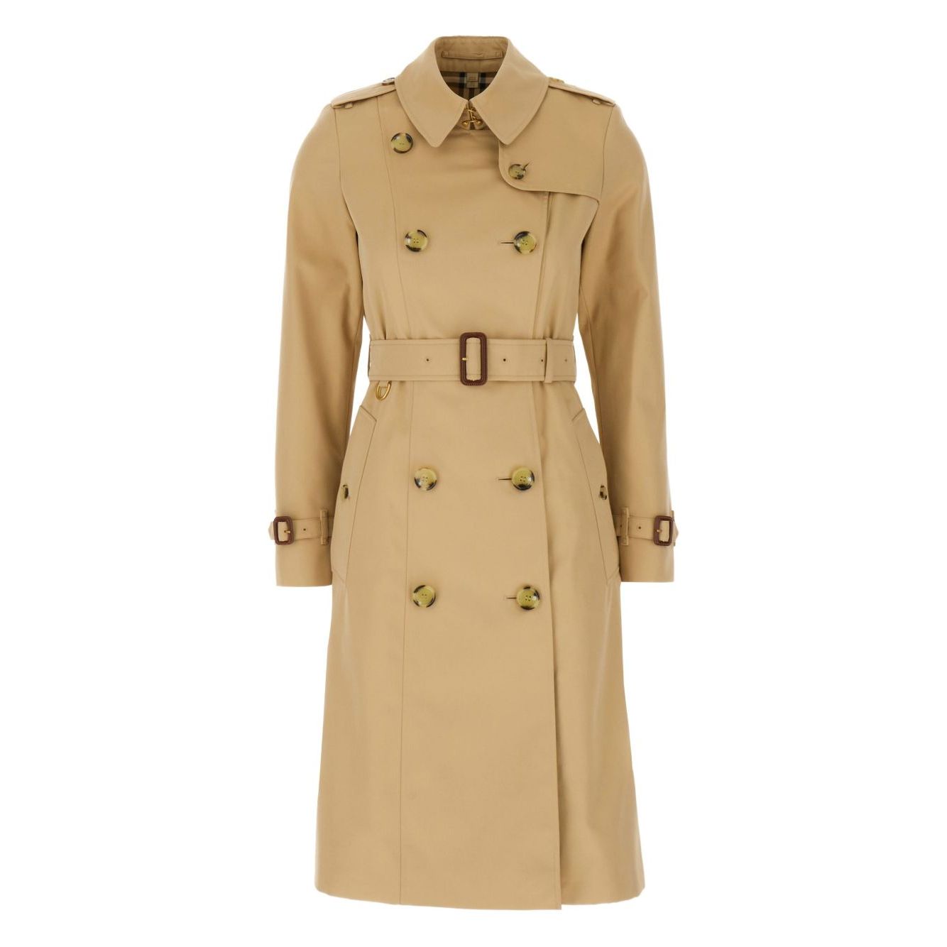 Burberry Double-breasted cotton trench coat Coats