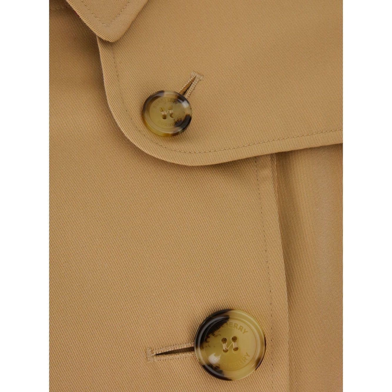 Burberry Double-breasted cotton trench coat