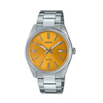 CASIO COLLECTION Mod. DATE - MUSTARD YELLOW WATCHES