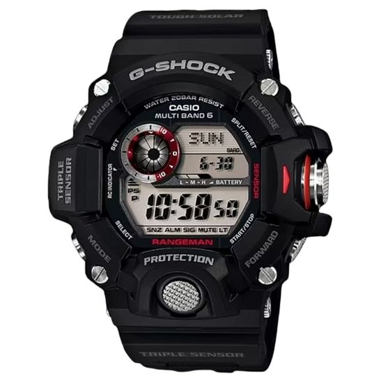 CASIO G-SHOCK MASTER OF G Mod. RANGEMAN Tough Solar, Triple sensor WATCHES