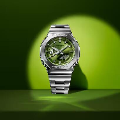 CASIO G-SHOCK Mod. OAK G-STEEL LIME GREEN