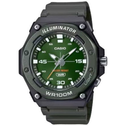 CASIO SPORT Mod. DIVER - ILLUMINATOR WR 100MT - ARMY GREEN