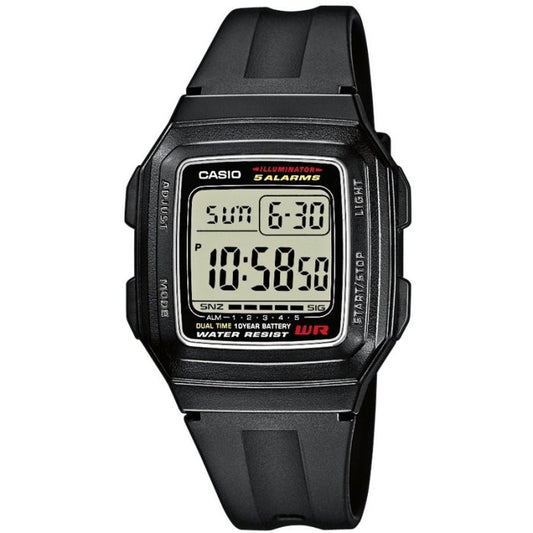 CASIO VINTAGE Mod. ILLUMINATOR 10 YEARS BATTERY - BLACK
