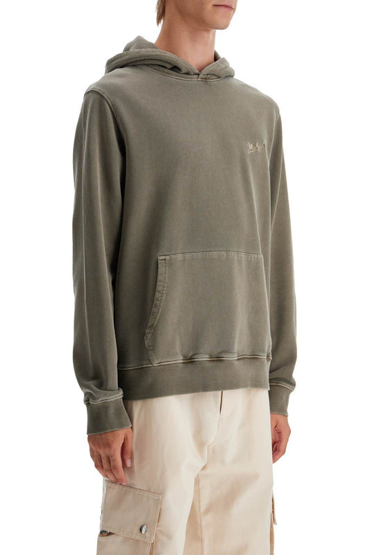 Woolrich hooded sweatshirt with tie-d Topwear Woolrich Dim Gray