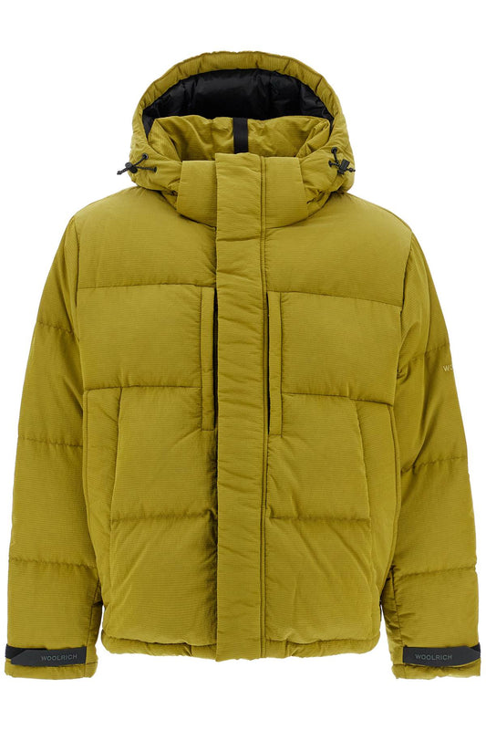 Woolrich short ripstop olmetex down Jackets Woolrich Dark Goldenrod