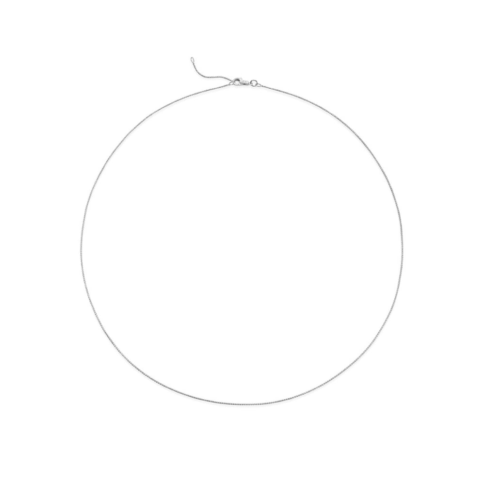 COLLANE LE BEBE MOD. LBBC9KB necklace in white gold, elegant minimalist design, suitable for any occasion.