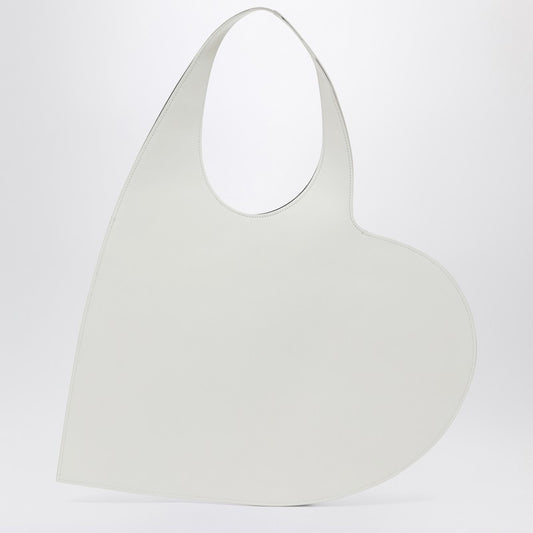 Coperni White leather Heart tote bag COPBA14F6012LE/Q_COPE-WHT_100