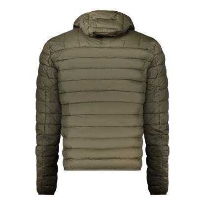Cavalli Class Green Polyester Light Jacket