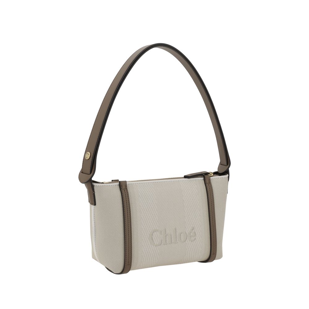 Chloé Beige Cotton Shoulder Bag