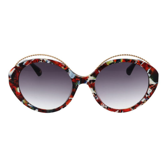 Christian Lacroix Multicolor Women Sunglass with acetate frame and green lenses