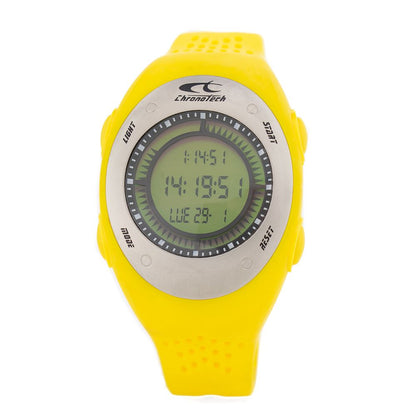 Chronotech Yellow Rubber Digital Watch Chronotech